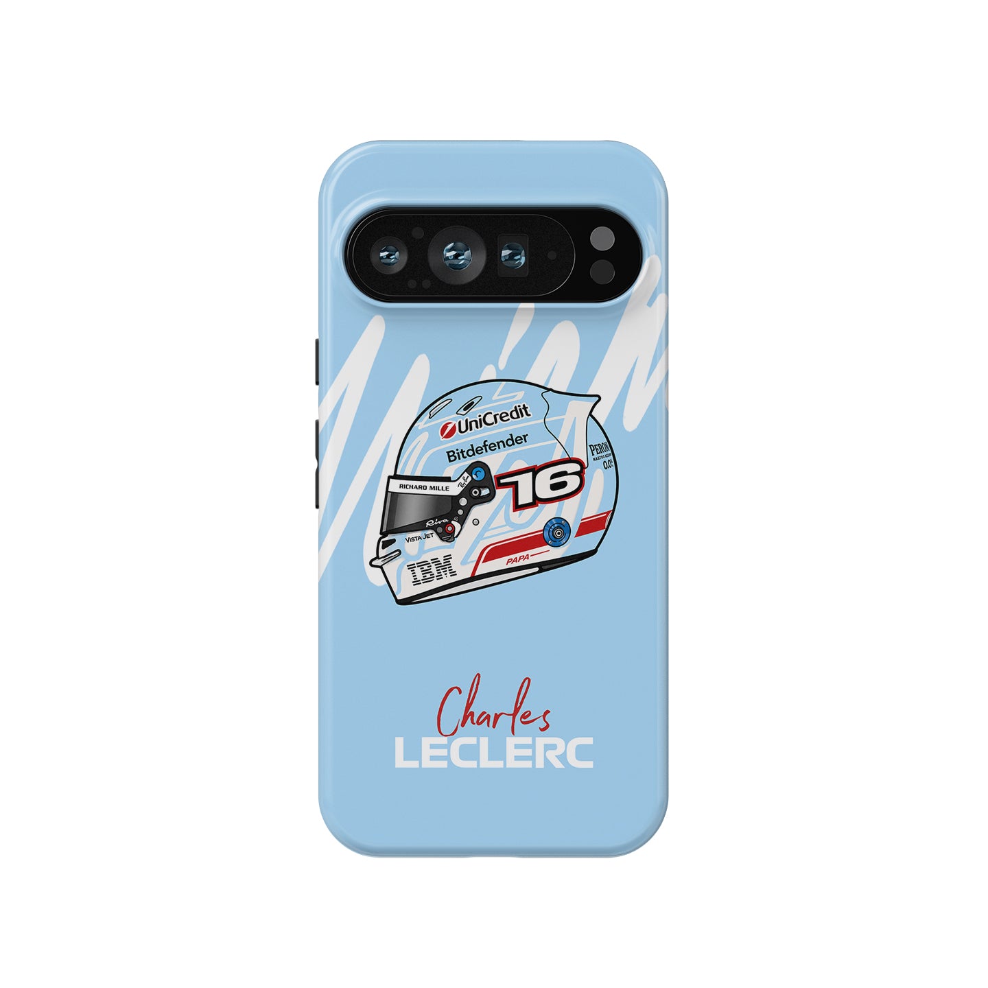 Charles Leclerc Miami GP 2026 Helmet Android Phone Case