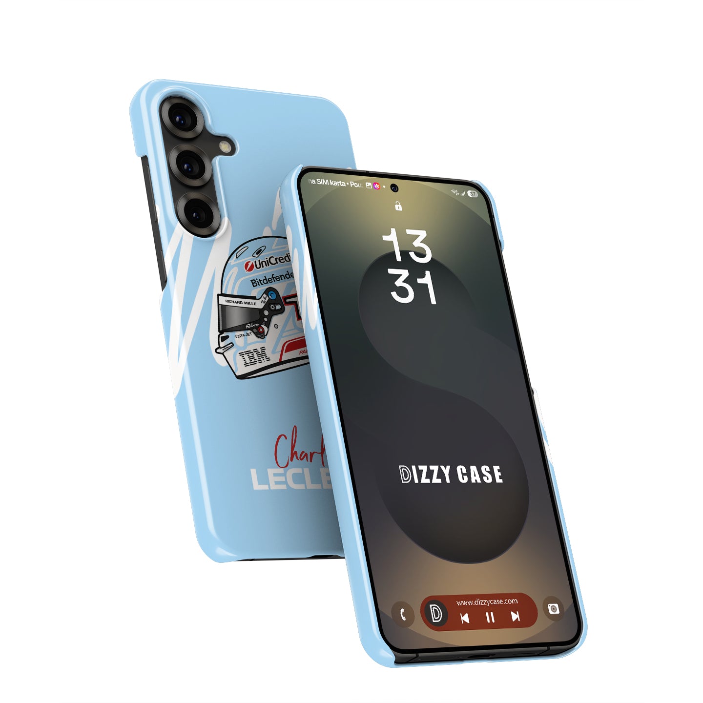 Charles Leclerc Miami GP 2026 F1 Helmet Samsung Case