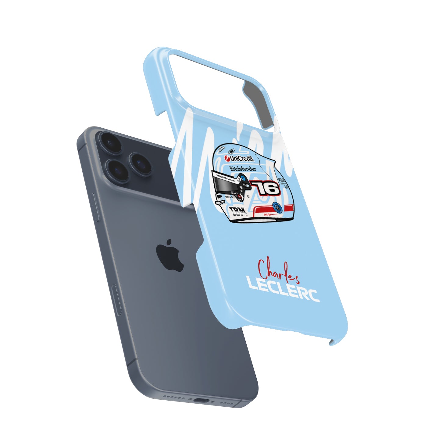 Charles Leclerc Miami GP 2026 Helmet Android Phone Case