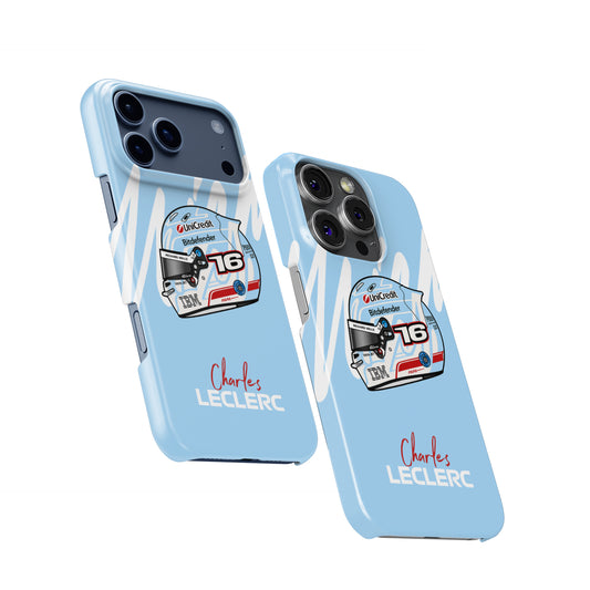 Charles Leclerc Miami GP 2026 F1 Helmet iPhone Case