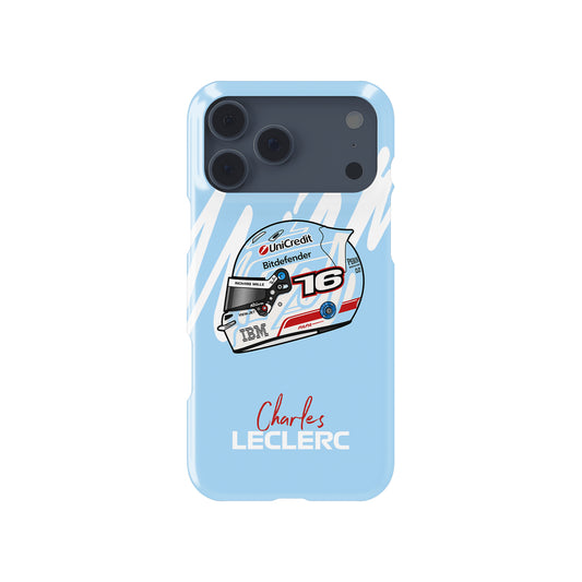 Charles Leclerc Miami GP 2026 F1 Helmet iPhone Case