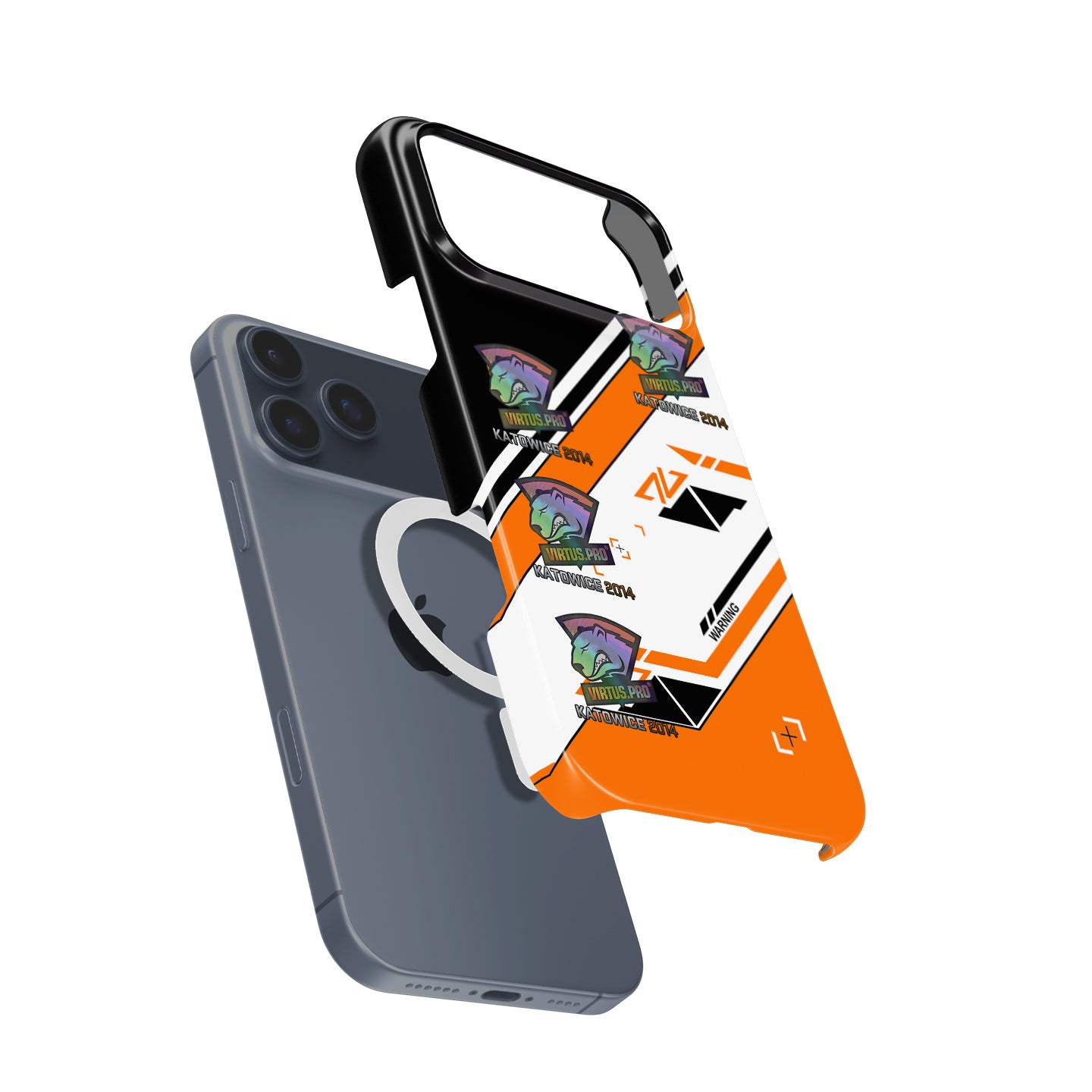 CS / CS2 Phone Case - AK-47 | Asiimov with 4x Virtus.Pro (Holo) Katowice 2014 by DIZZY CASE