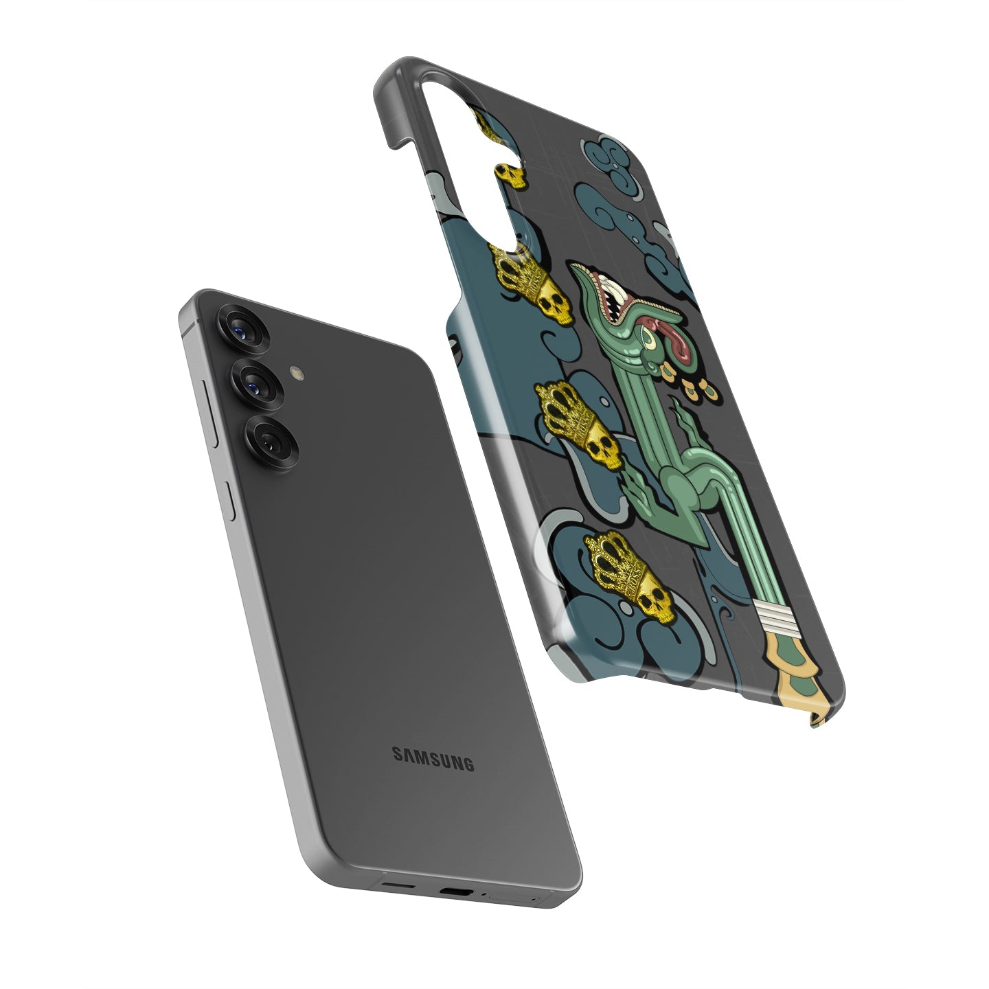AK-47 Fire Serpent x4 Crown (Foil) Stickers CS:GO Phone Case for Samsung Galaxy | Premium Protection & Style