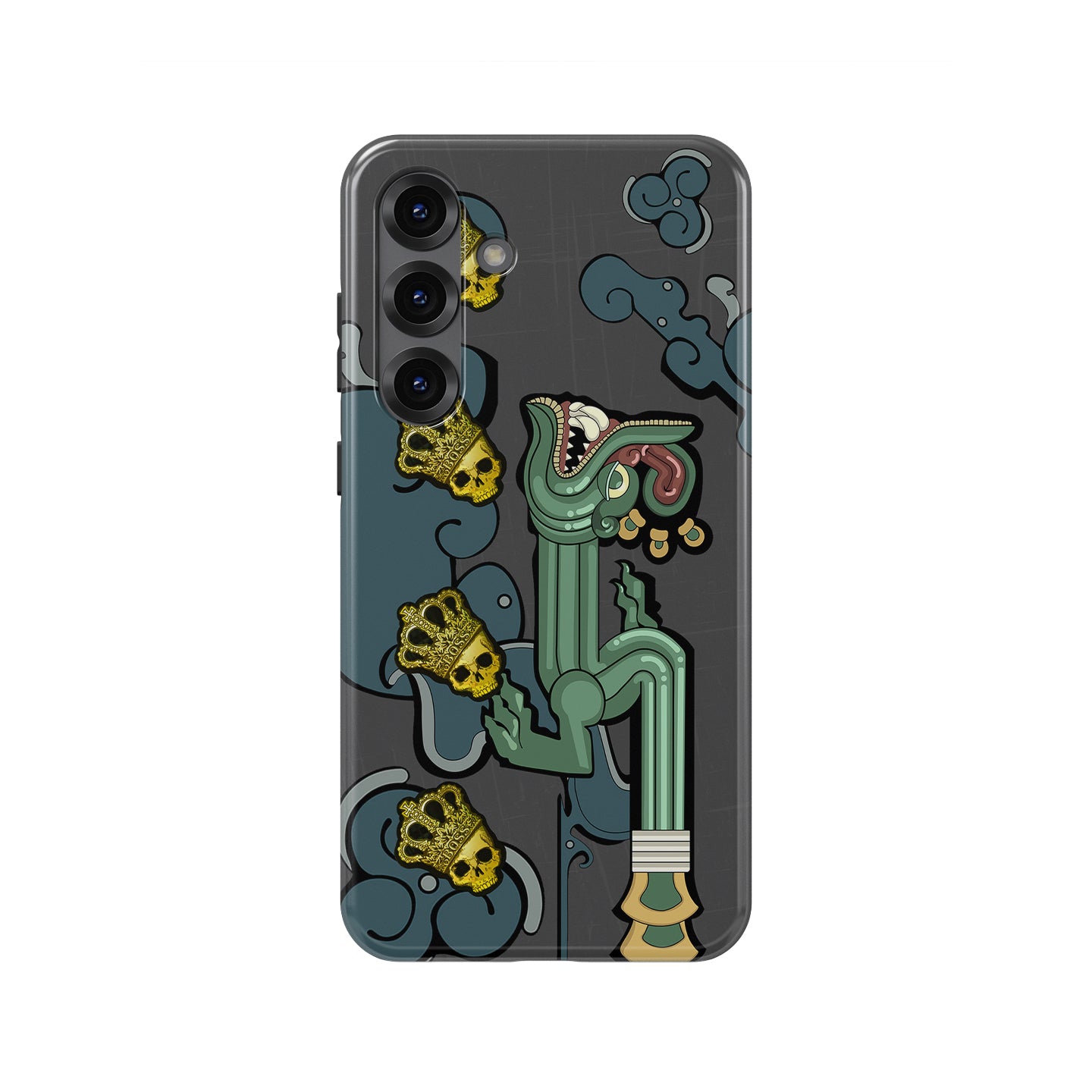 AK-47 Fire Serpent x4 Crown (Foil) Stickers CS:GO Phone Case for Samsung Galaxy | Premium Protection & Style