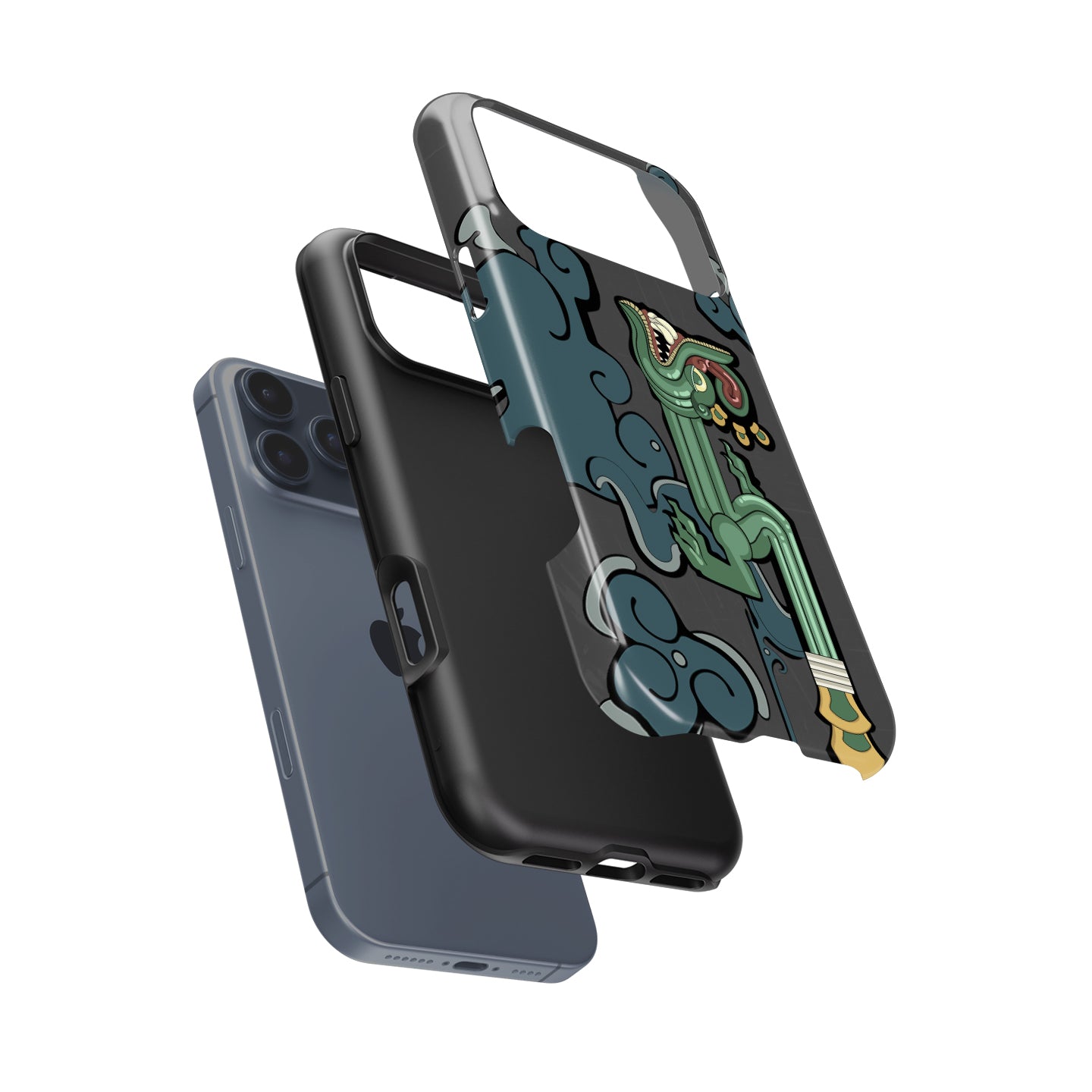 AK-47 Fire Serpent CS2 Skin Phone Case – Premium Protection for iPhone