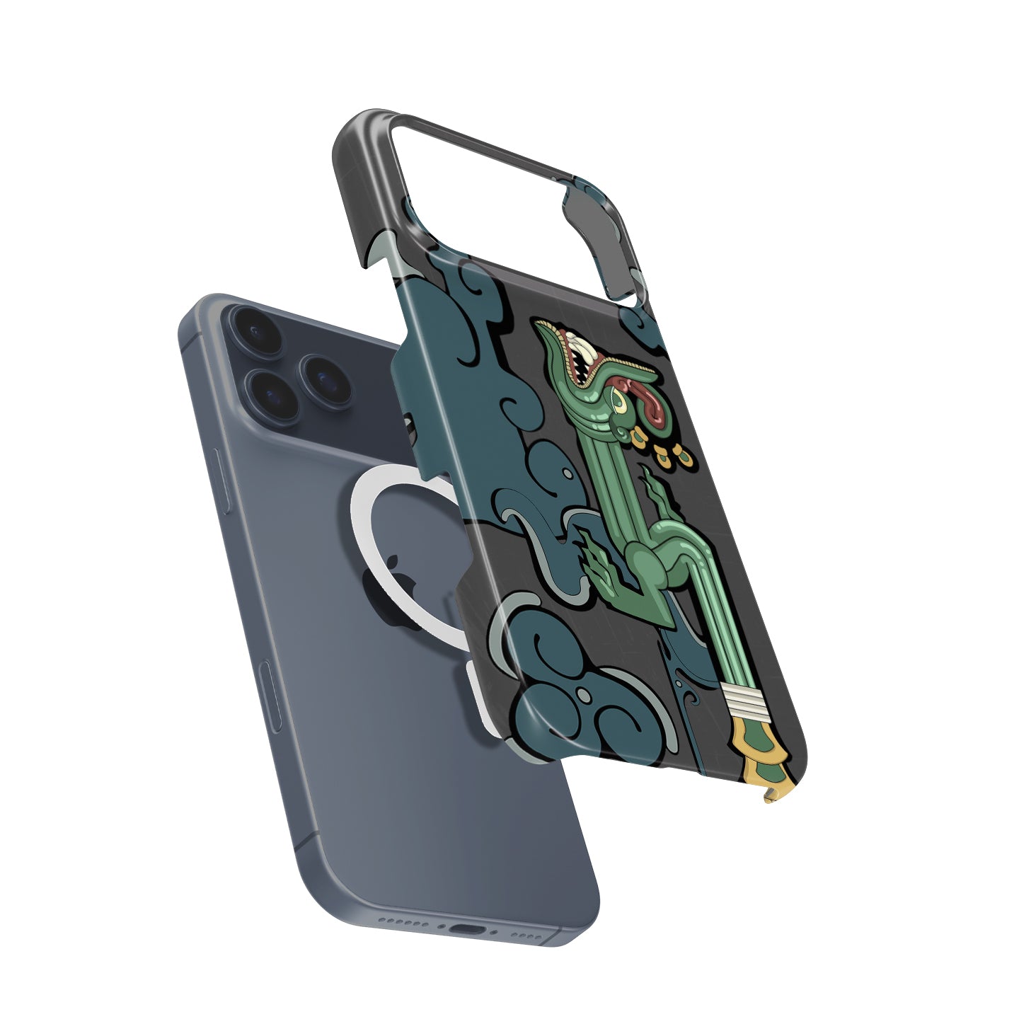 AK-47 Fire Serpent CS2 Skin Phone Case – Premium Protection for iPhone