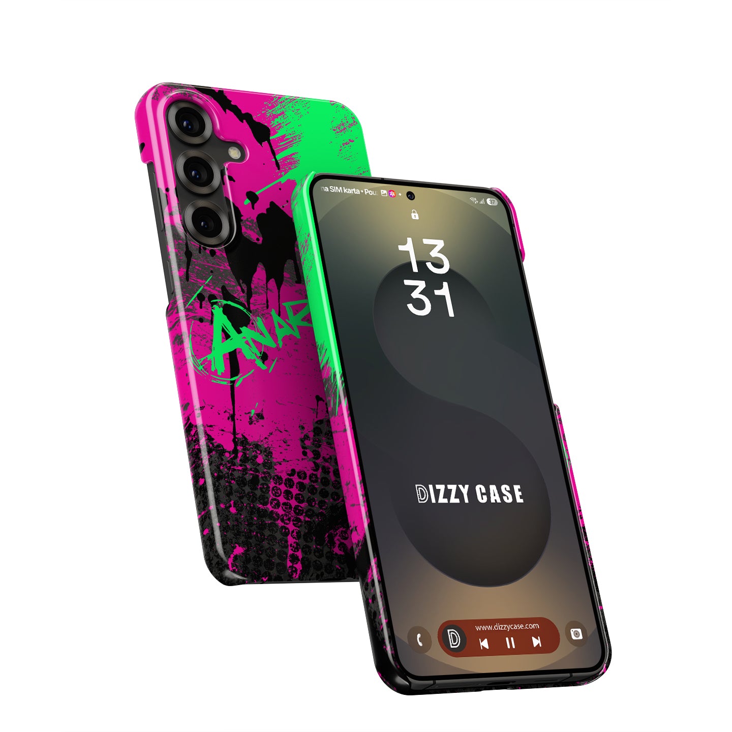 CS/CS2 Phone Case - AK-47 Neon Revolution Skin - Samsung Models