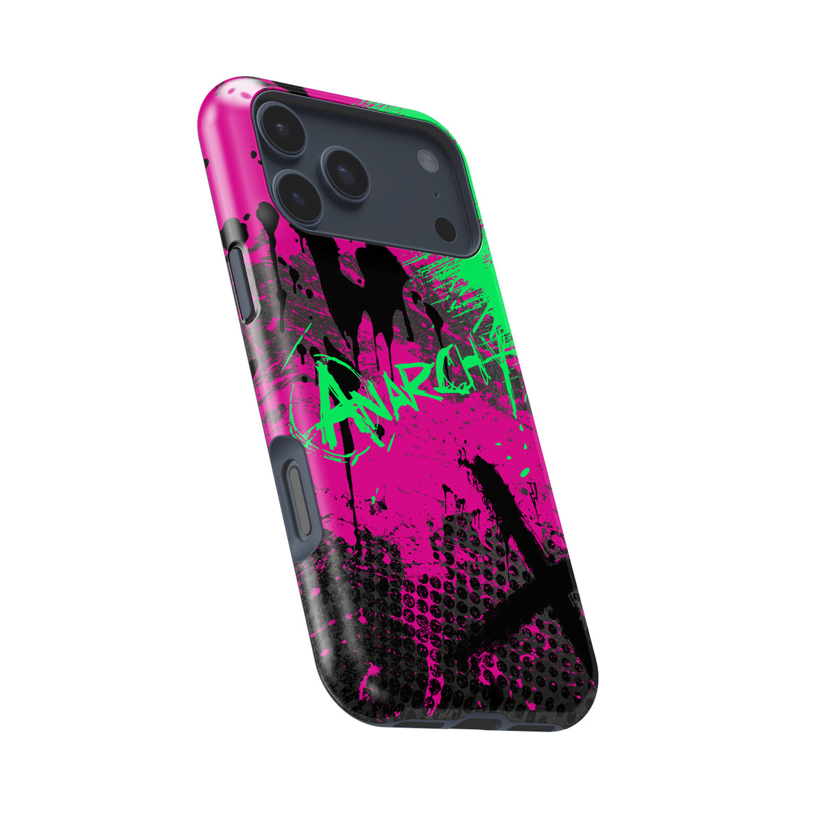 AK-47 Neon Revolution CS2-Inspired iPhone Case