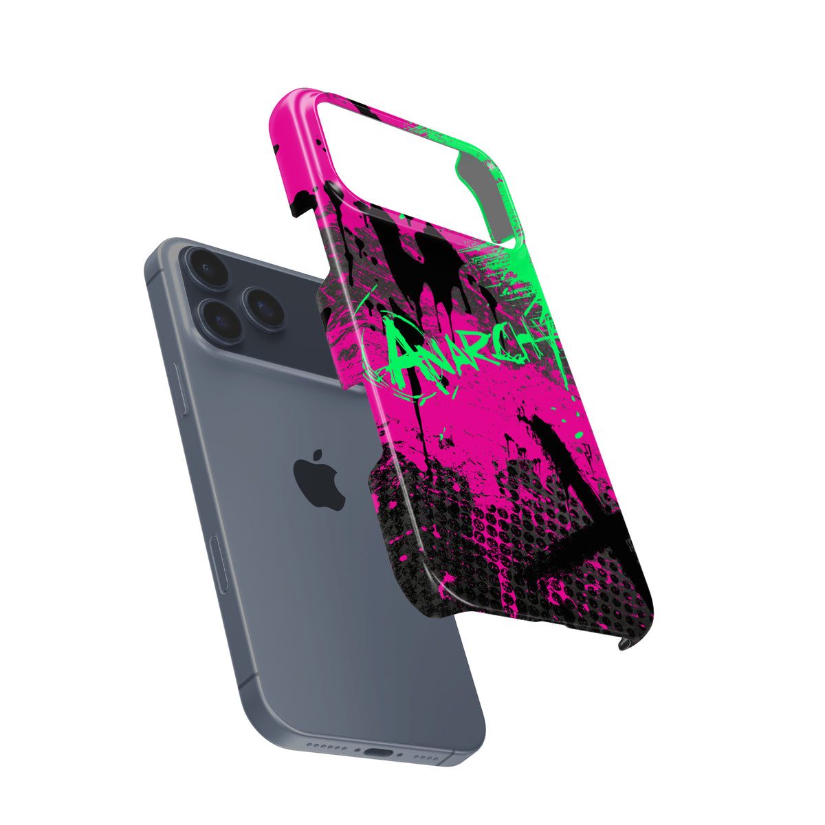 AK-47 Neon Revolution CS2-Inspired iPhone Case