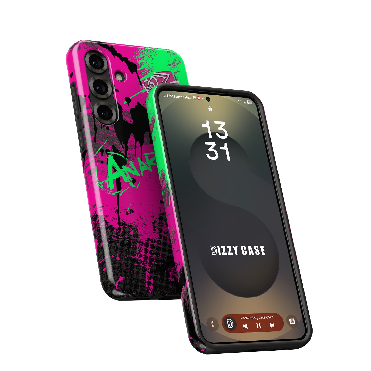 CS / CS2 - AK-47 | Neon Revolution with 4x ropz Krakow 2017 Stickers Phone Case - Samsung Models