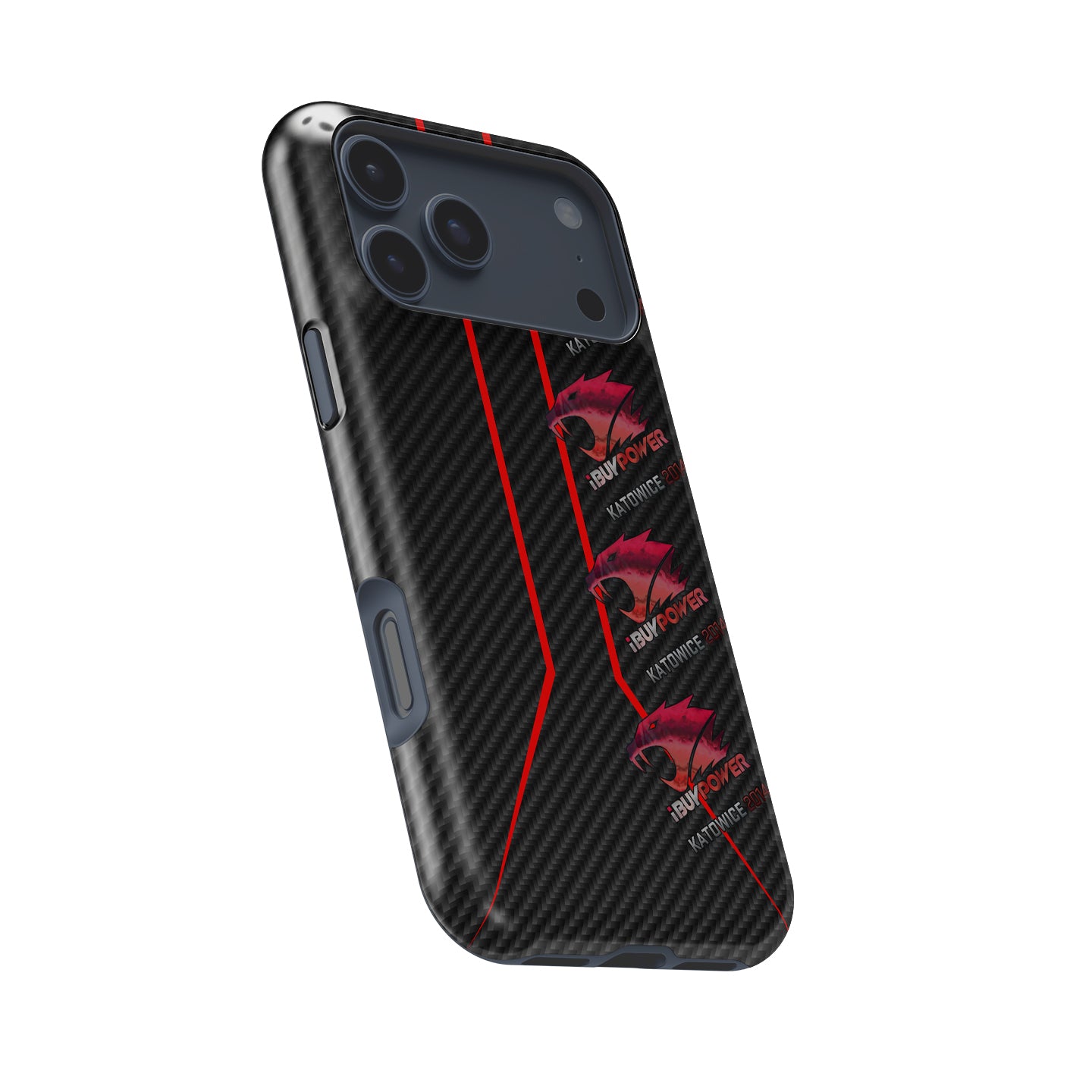 CS / CS2 Phone Case - AK-47 Redline with iBUYPOWER (Holo) Katowice 2014 - Apple Models