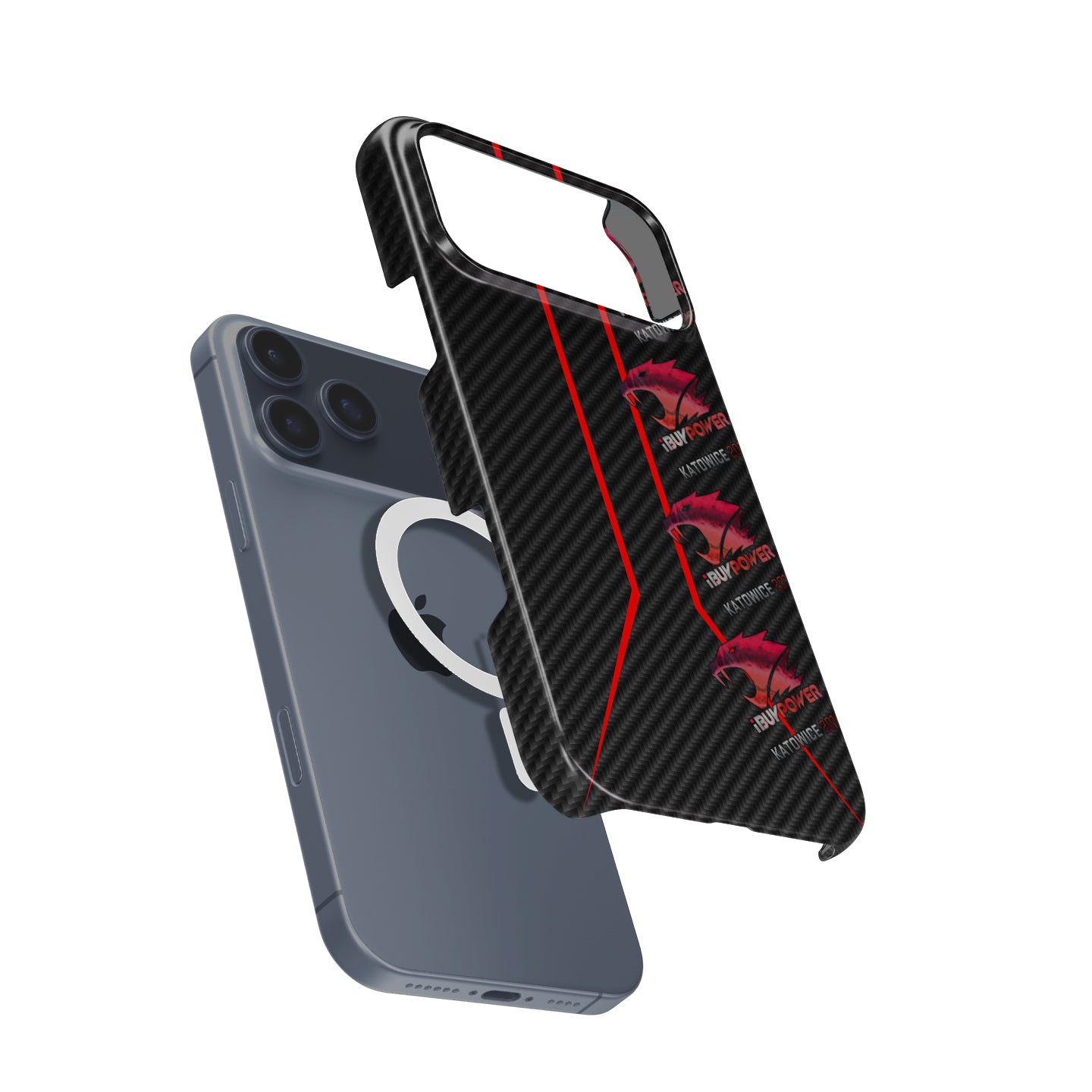 CS / CS2 Phone Case - AK-47 Redline with iBUYPOWER (Holo) Katowice 2014 - Apple Models