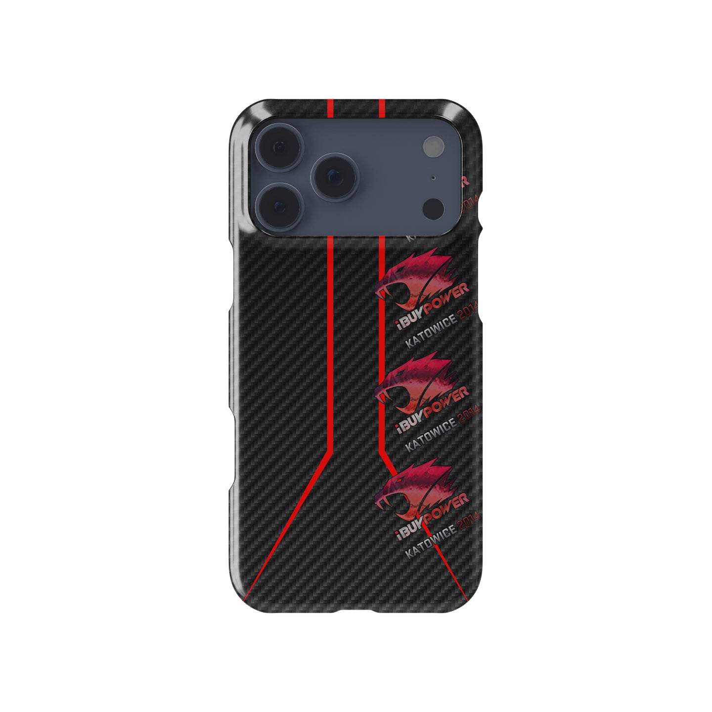 CS / CS2 Phone Case - AK-47 Redline with iBUYPOWER (Holo) Katowice 2014 - Apple Models