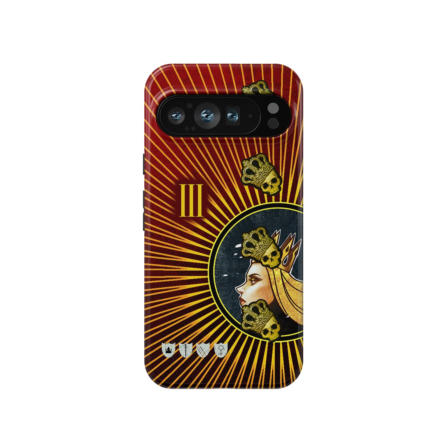 CSGO/CS2 AK-47 | The Empress + 4x Sticker | Crown (Foil) Phone Case - Other Models