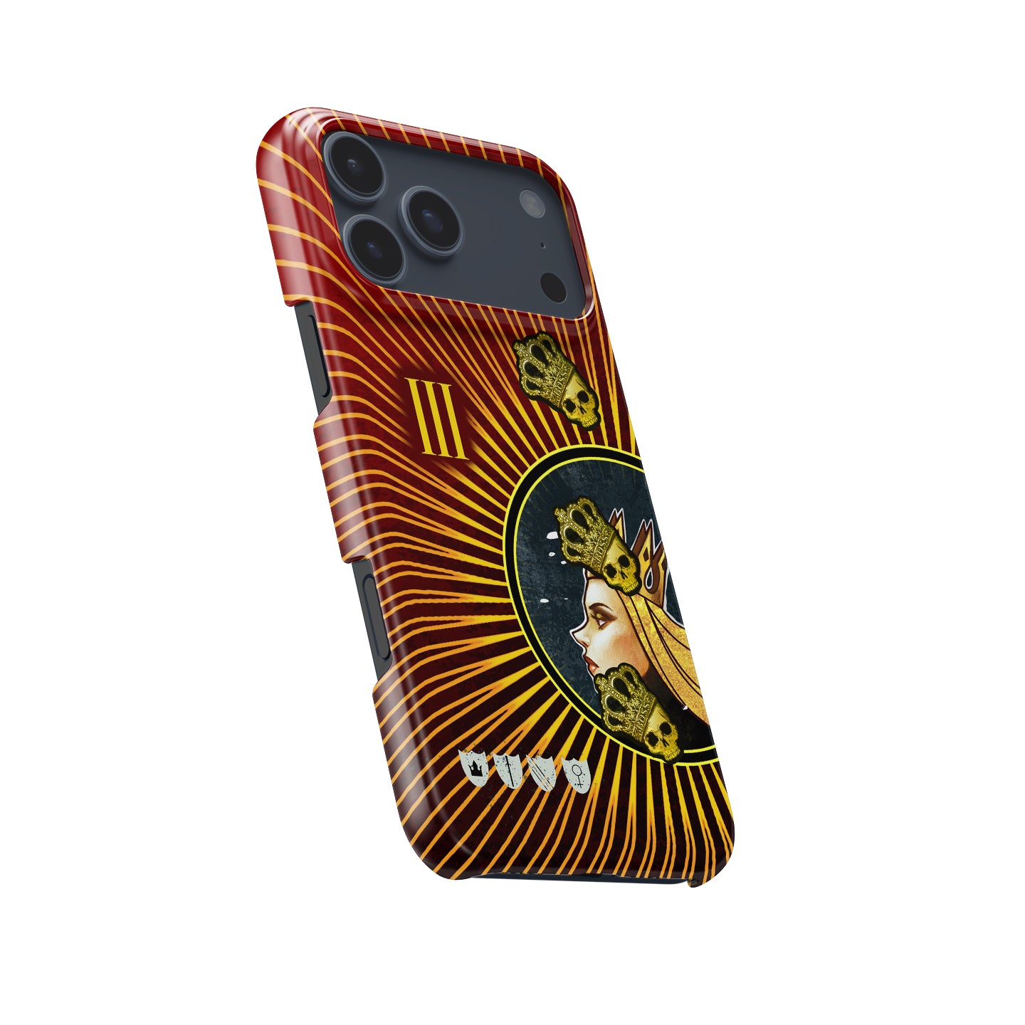 CSGO CS2 AK-47 | The Empress + 4x Sticker | Crown (Foil) iPhone Case by DIZZY CASE
