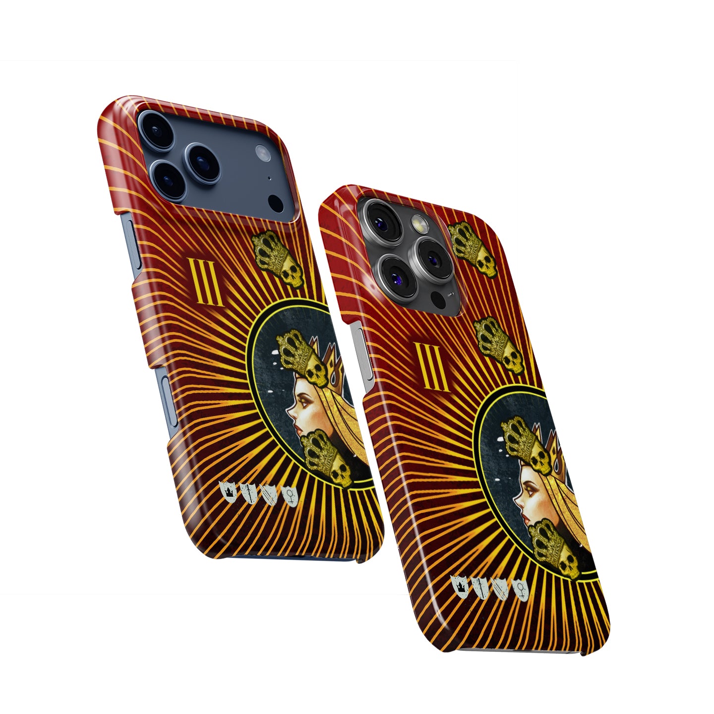 CSGO CS2 AK-47 | The Empress + 4x Sticker | Crown (Foil) iPhone Case by DIZZY CASE