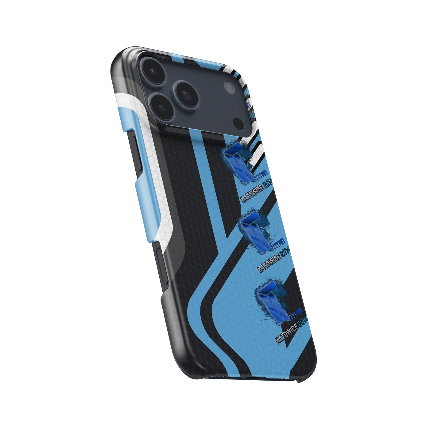 CS / CS2 AK-47 | Vulcan Skin 4×Sticker | Titan | Katowice 2014 Phone Case