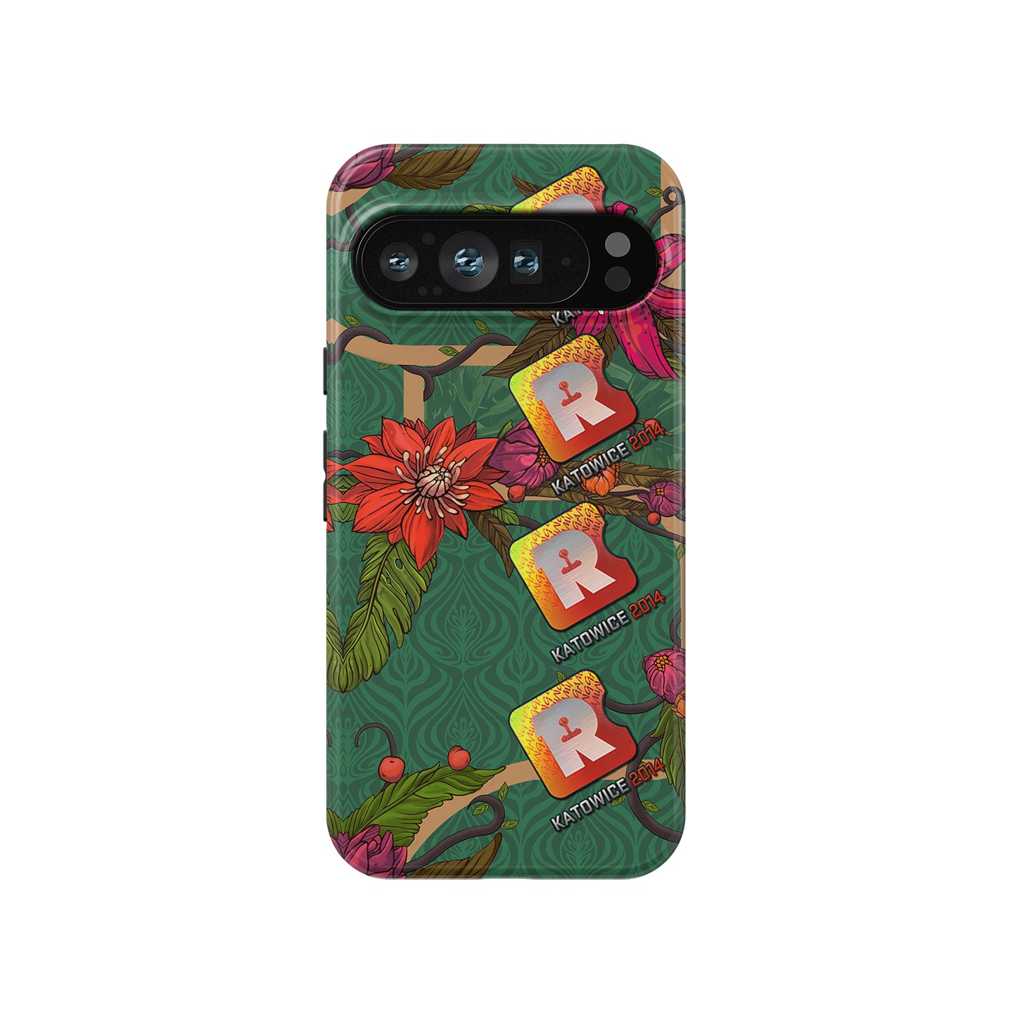 AK-47 Wild Lotus | Reason Gaming Katowice 2014 - Phone Case for Gamers
