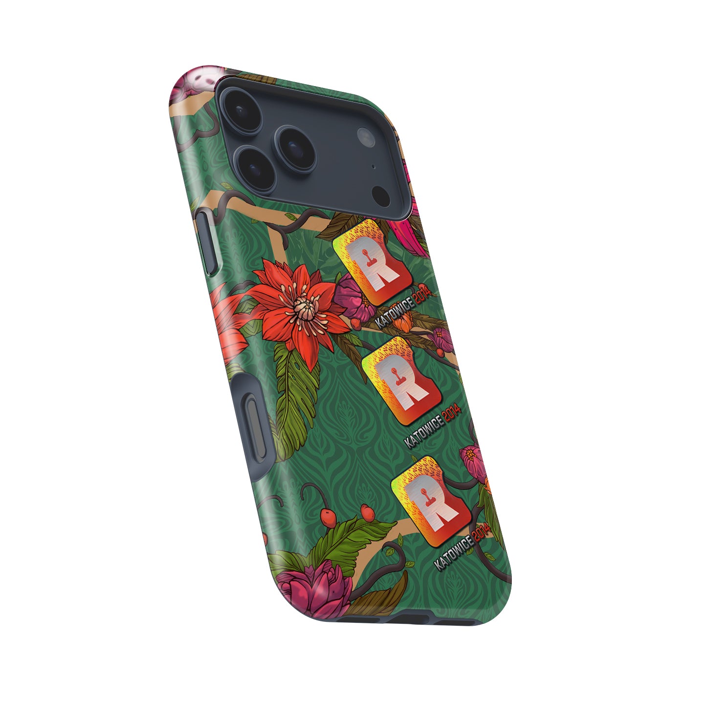 CS / CS2 Phone Case - AK-47 | Wild Lotus with Reason Gaming (Holo) Katowice 2014 by DIZZY CASE