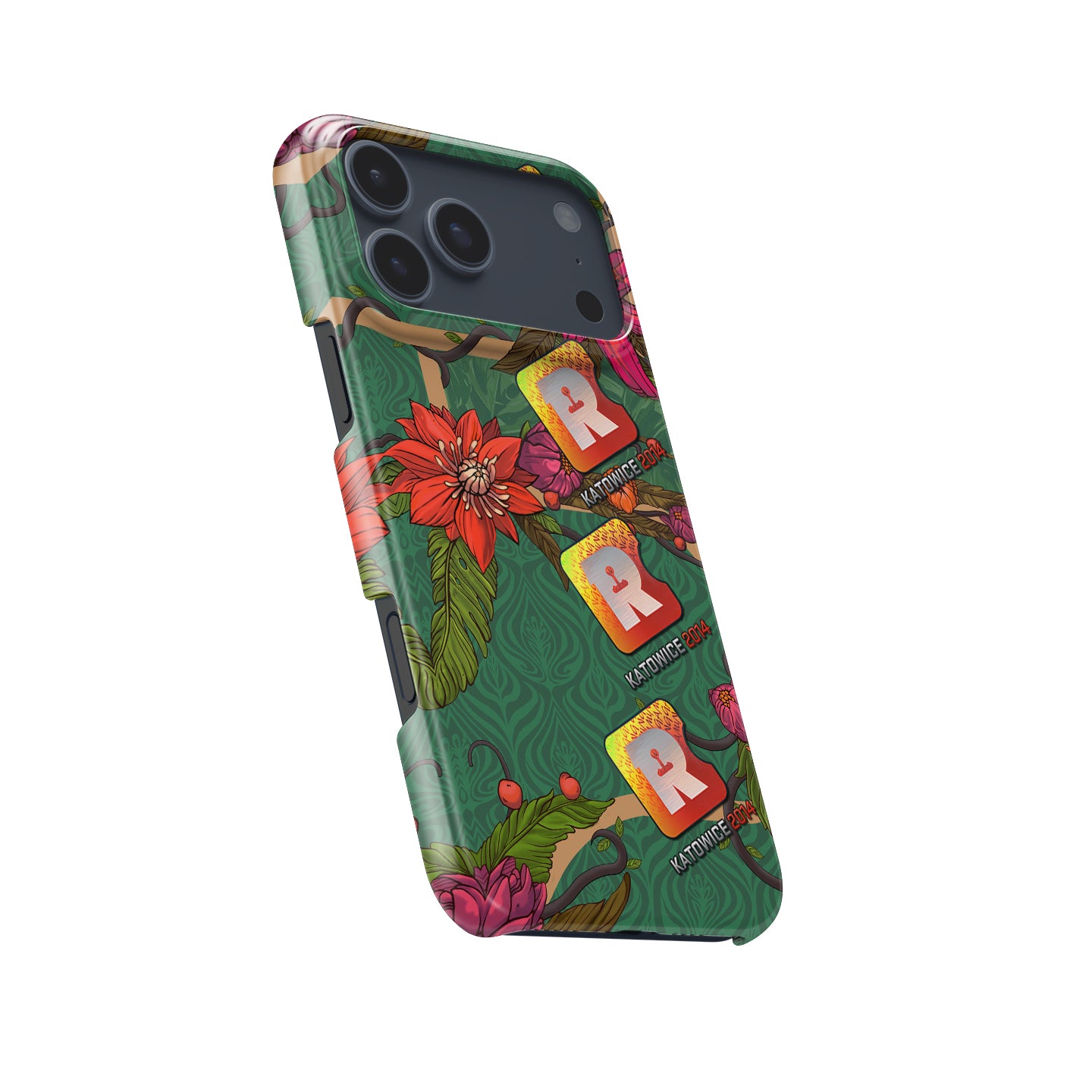 CS / CS2 Phone Case - AK-47 | Wild Lotus with Reason Gaming (Holo) Katowice 2014 by DIZZY CASE
