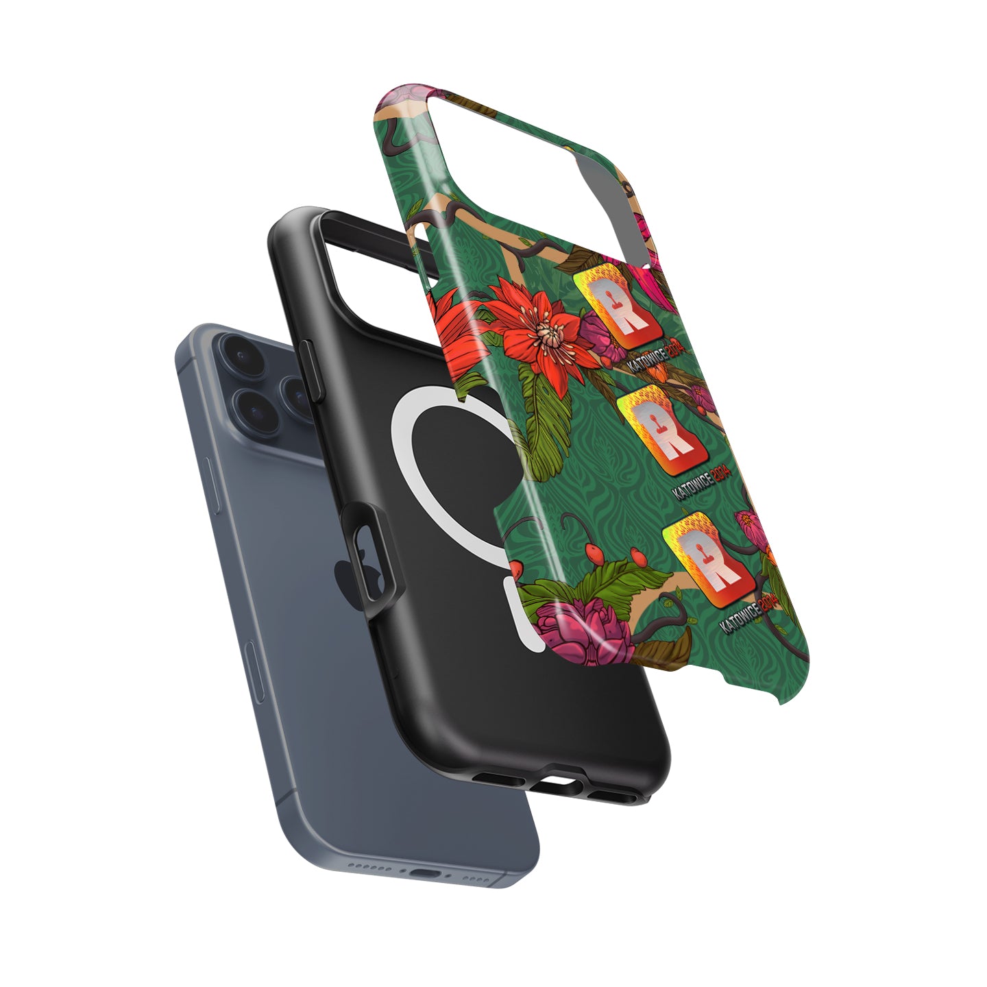 CS / CS2 Phone Case - AK-47 | Wild Lotus with Reason Gaming (Holo) Katowice 2014 by DIZZY CASE