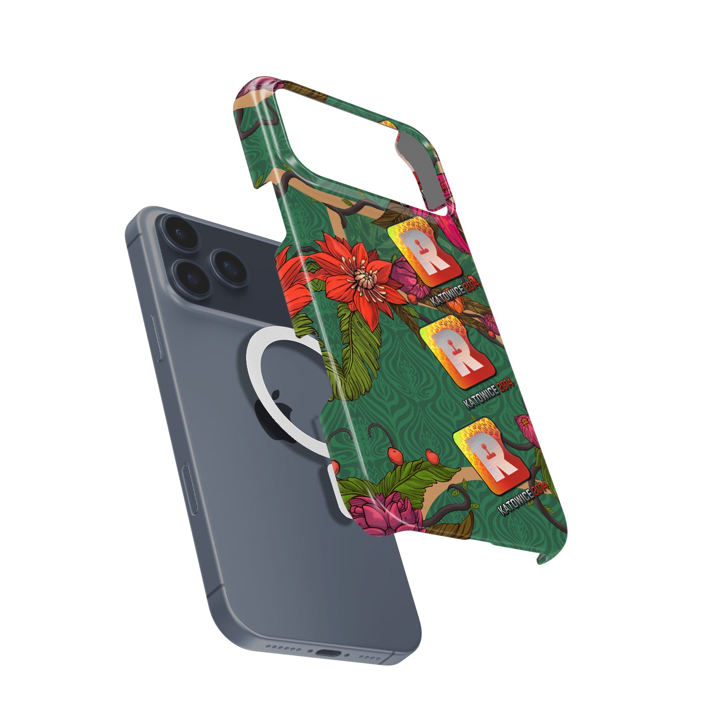 CS / CS2 Phone Case - AK-47 | Wild Lotus with Reason Gaming (Holo) Katowice 2014 by DIZZY CASE