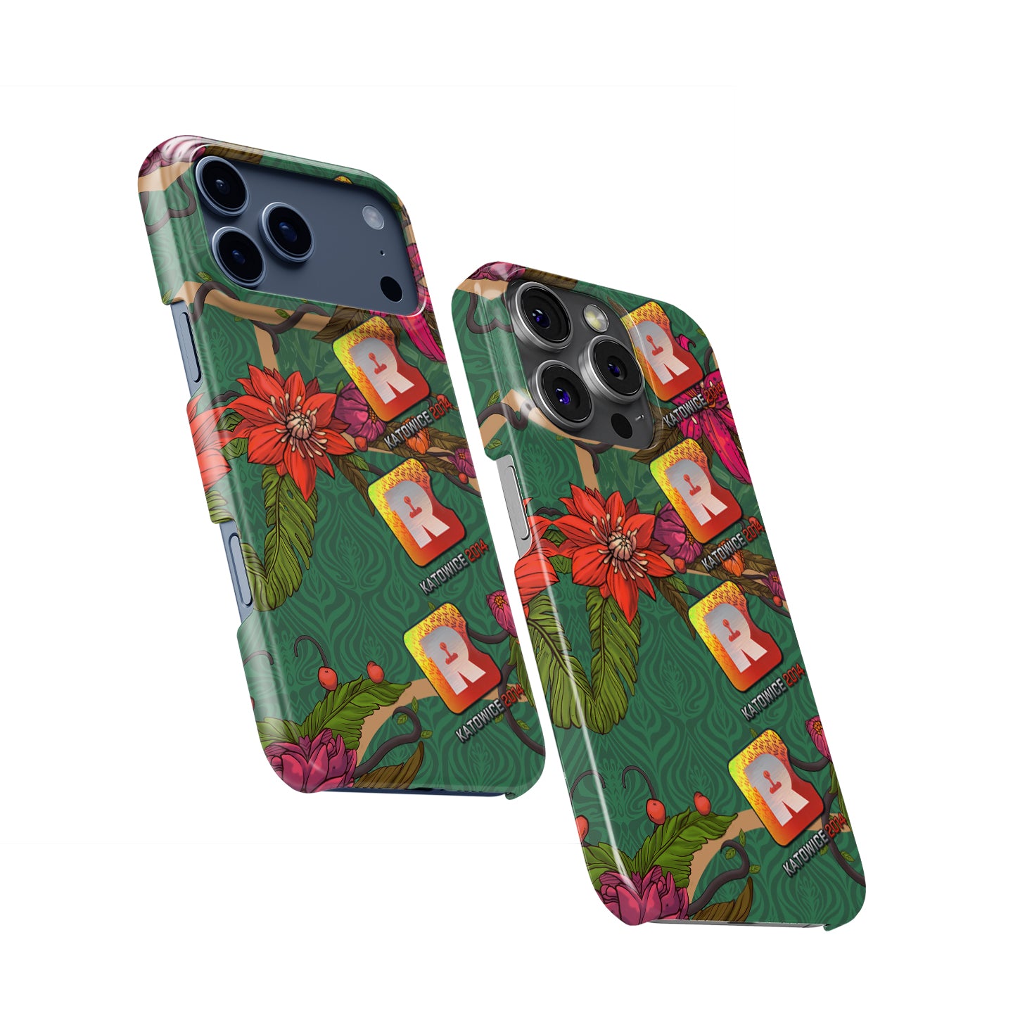 CS / CS2 Phone Case - AK-47 | Wild Lotus with Reason Gaming (Holo) Katowice 2014 by DIZZY CASE