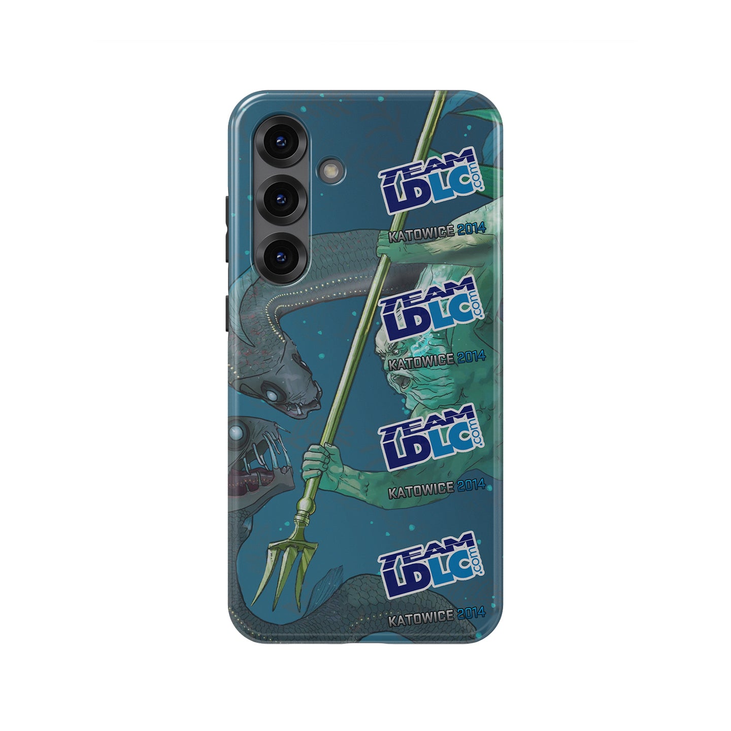 CSGO / CS2 - M4A4 | Poseidon Skin 4PCS Sticker | Team LDLC.com | Katowice 2014 Phone Case - Samsung Models