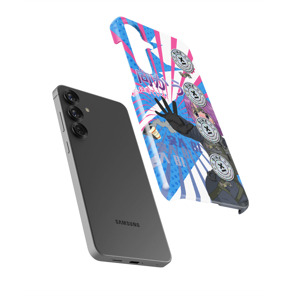 CS / CS2 M4A4 Temukau Classic Skin + 9INE Paris 2023 Sticker - Samsung Models