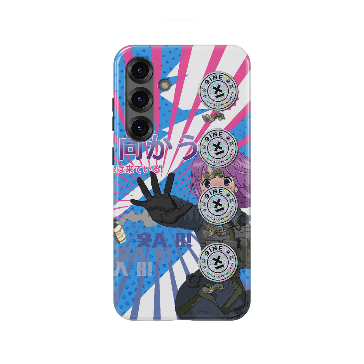 CS / CS2 M4A4 Temukau Classic Skin + 9INE Paris 2023 Sticker - Samsung Models