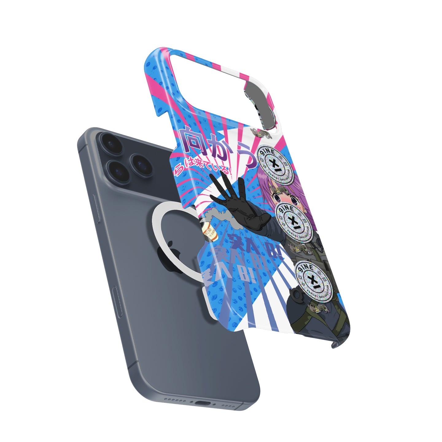 CS / CS2 M4A4 Temukau Classic Skin + 9INE Paris 2023 Sticker - Apple Models