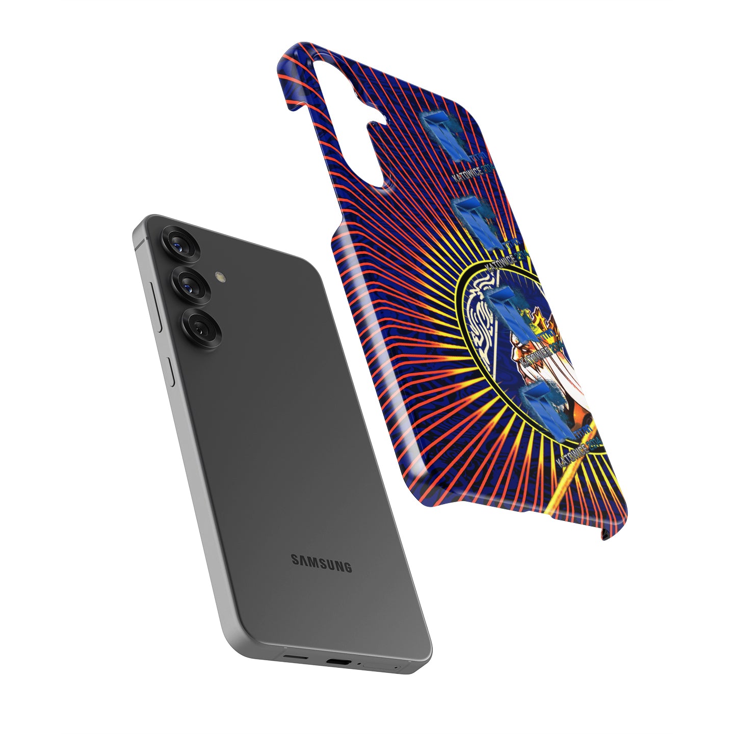 CSGO/CS2 Phone Case - M4A4 | The Emperor Skin with TITAN Stickers - Samsung Models