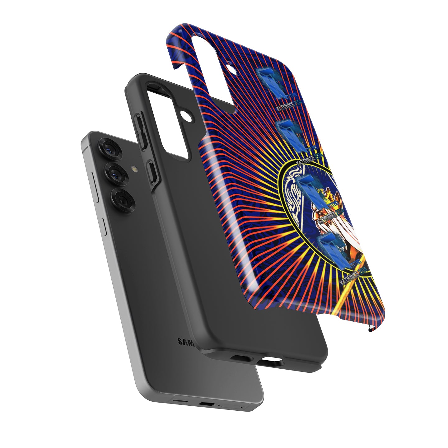 CSGO/CS2 Phone Case - M4A4 | The Emperor Skin with TITAN Stickers - Samsung Models