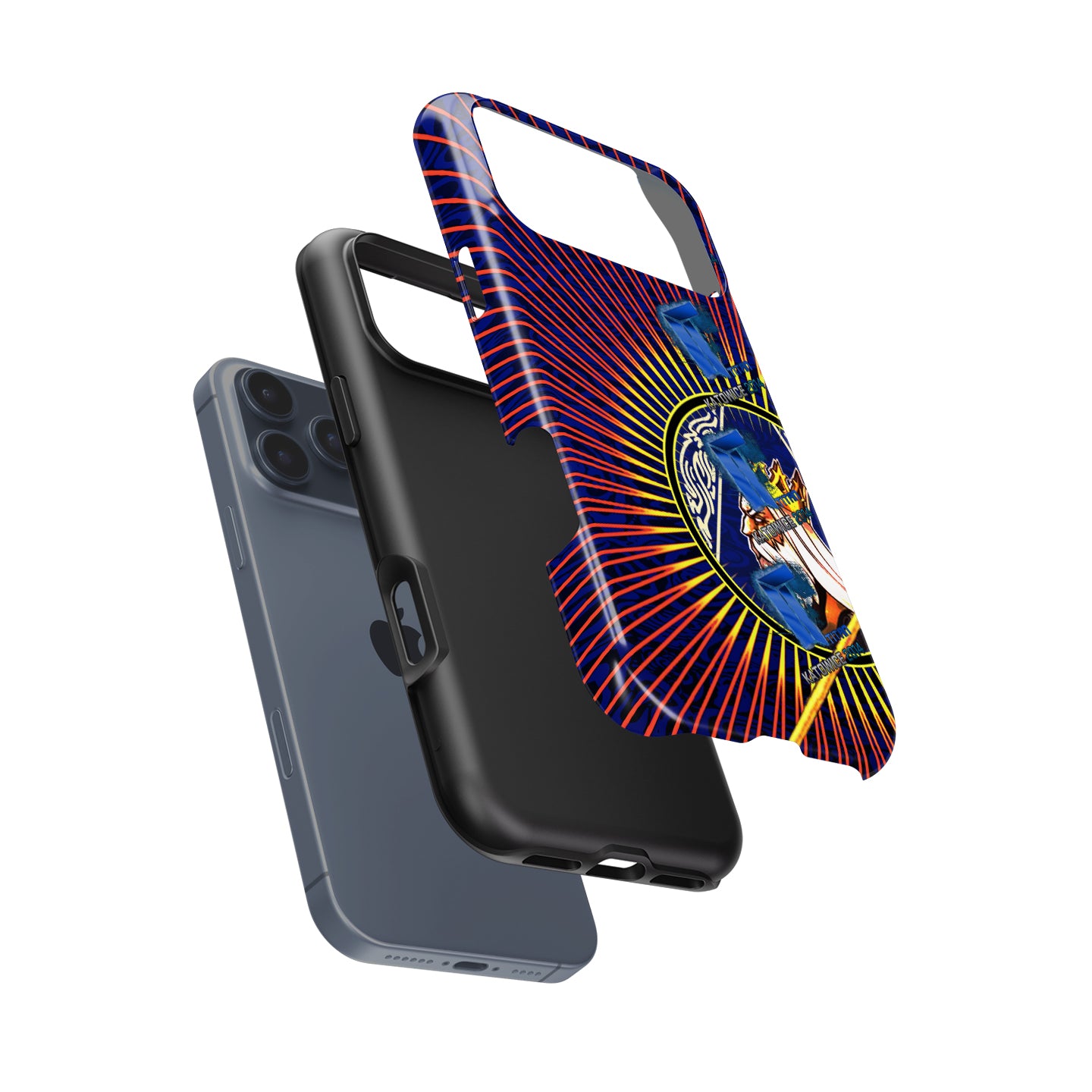 CS / CS2 iPhone Case - M4A4 | The Emperor Skin with 4X TITAN Stickers