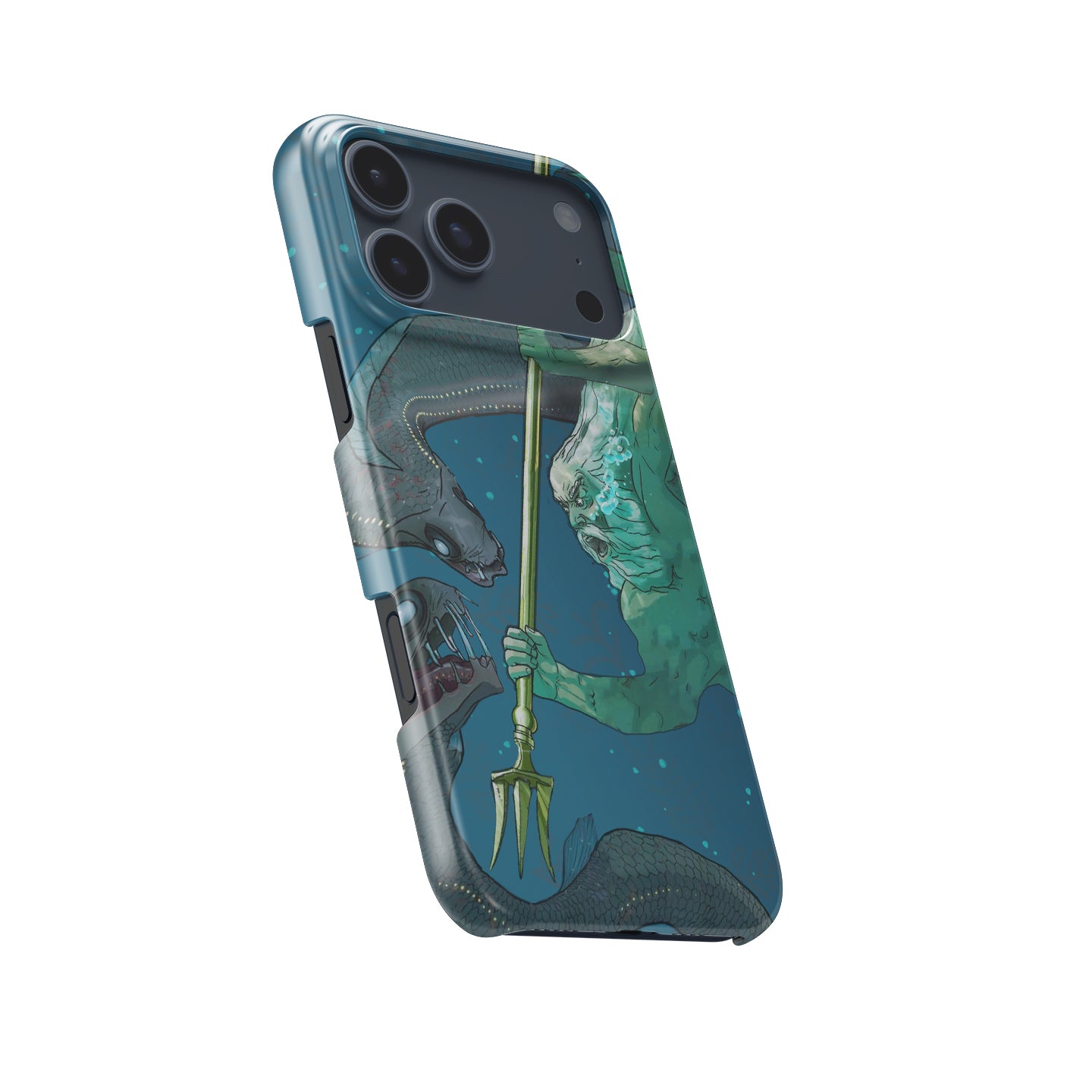 CSGO / CS2 - M4A4 | Poseidon Skin Phone Case - Apple Models