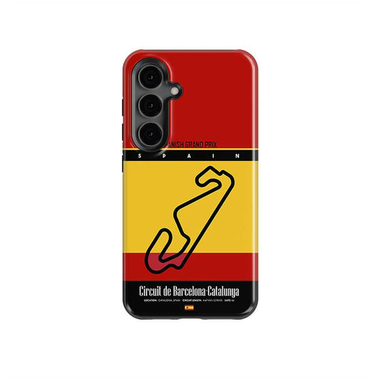 Spanish GP Samsung Case – Circuit de Barcelona-Catalunya Map