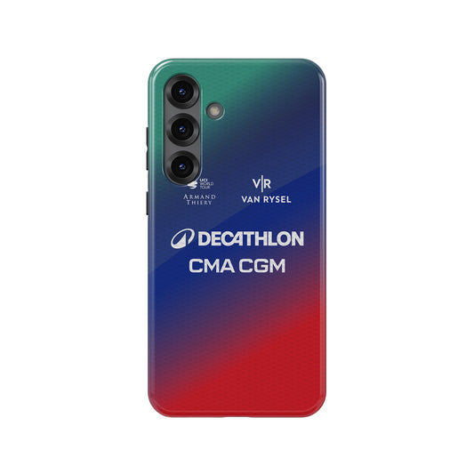 Decathlon CMA CGM 2026 Gradient Cycling Jersey Phone Case for Samsung Galaxy