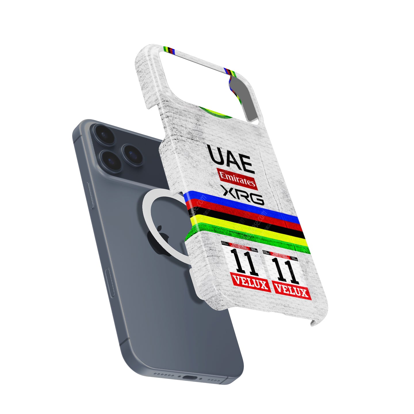 Paris-Roubaix 2026 Tadej Pogačar #11 UAE Team Emirates XRG World Champion Phone Case - DIZZY CASE