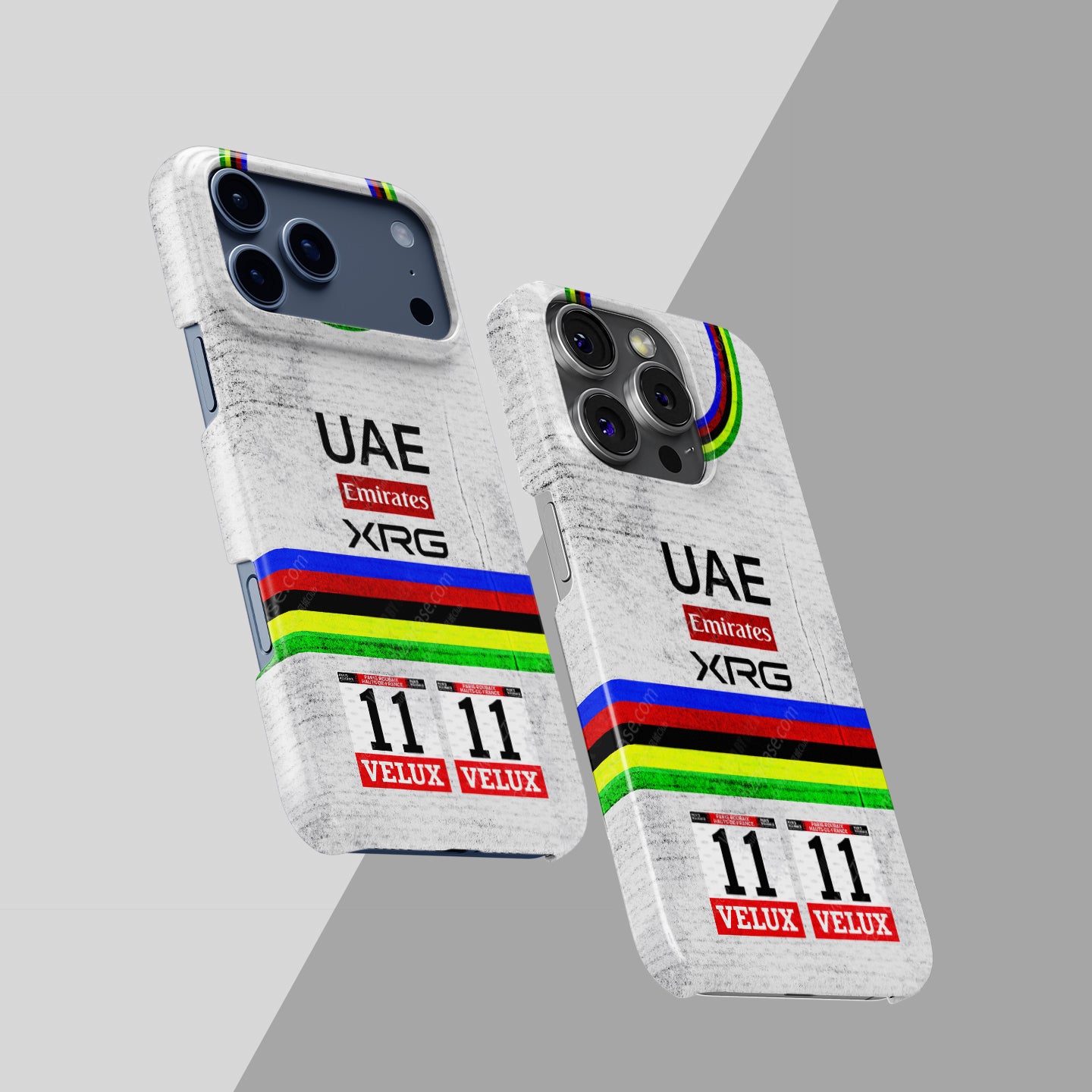 Paris-Roubaix 2026 Tadej Pogačar #11 UAE Team Emirates XRG World Champion Phone Case - DIZZY CASE