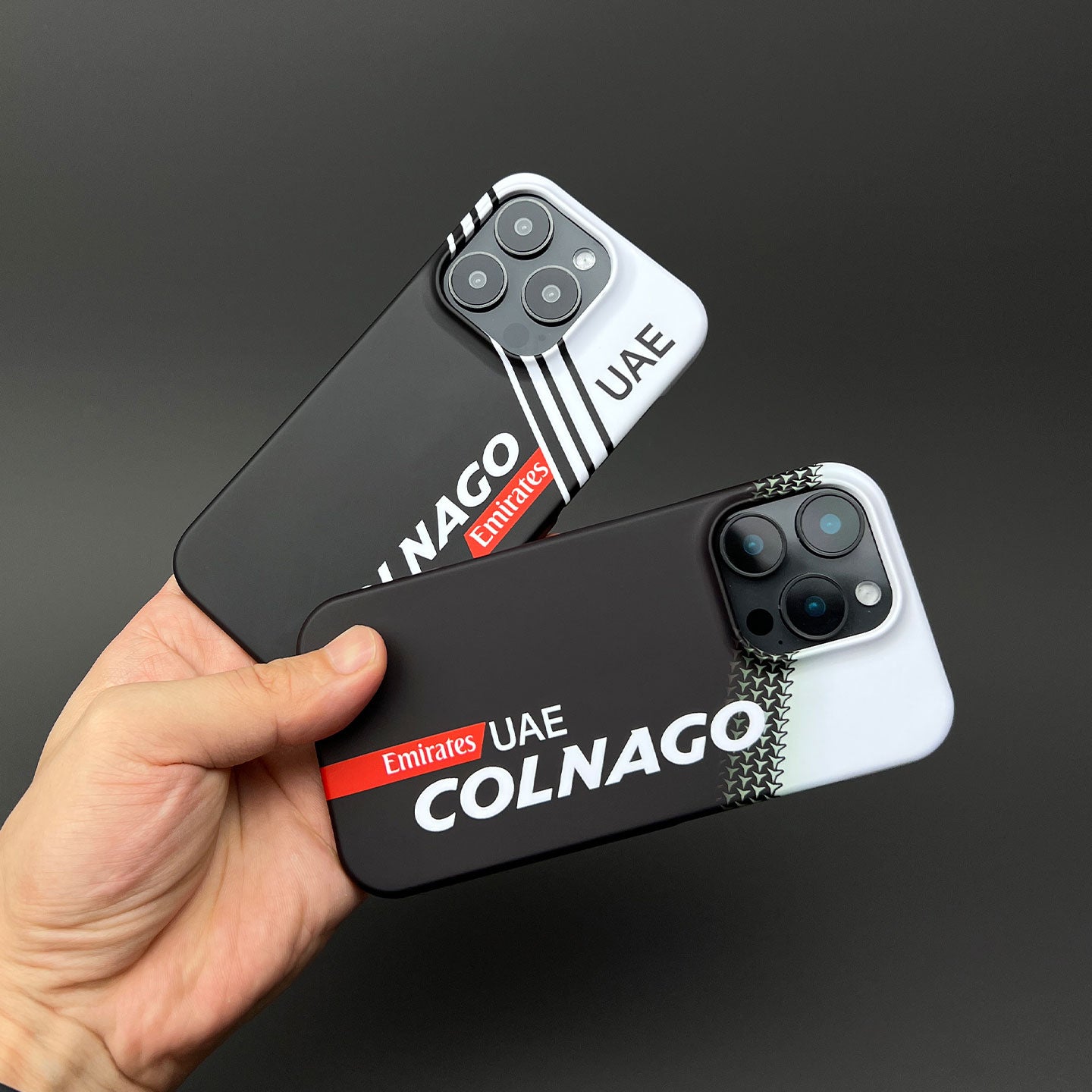 Colnago Y1RS Team Edition Phone Case – UAE 2025 Black & White Graphic (for Samsung)