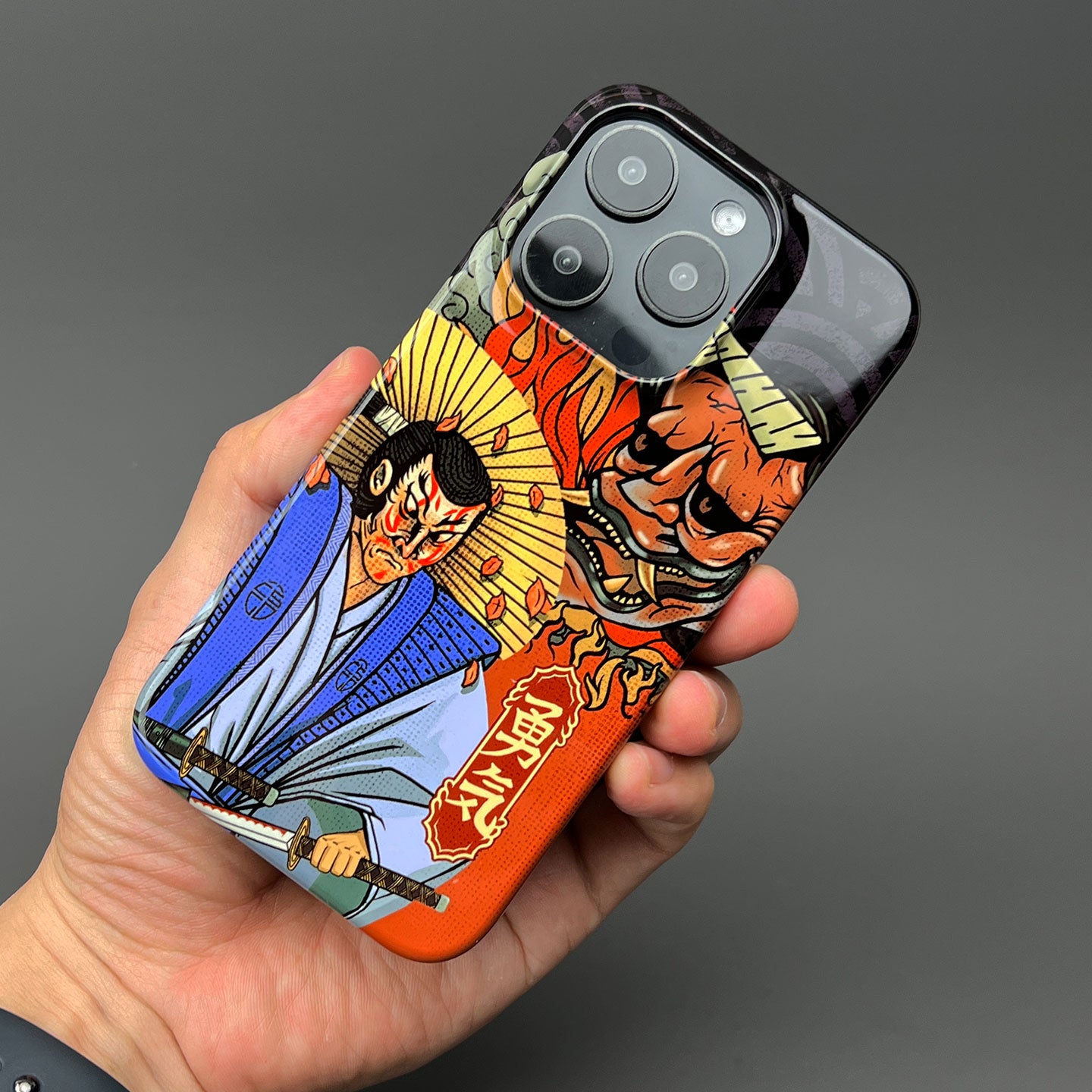 Oni Taiji Phone Case for iPhone – AWP Skin-Inspired Design – DIZZY