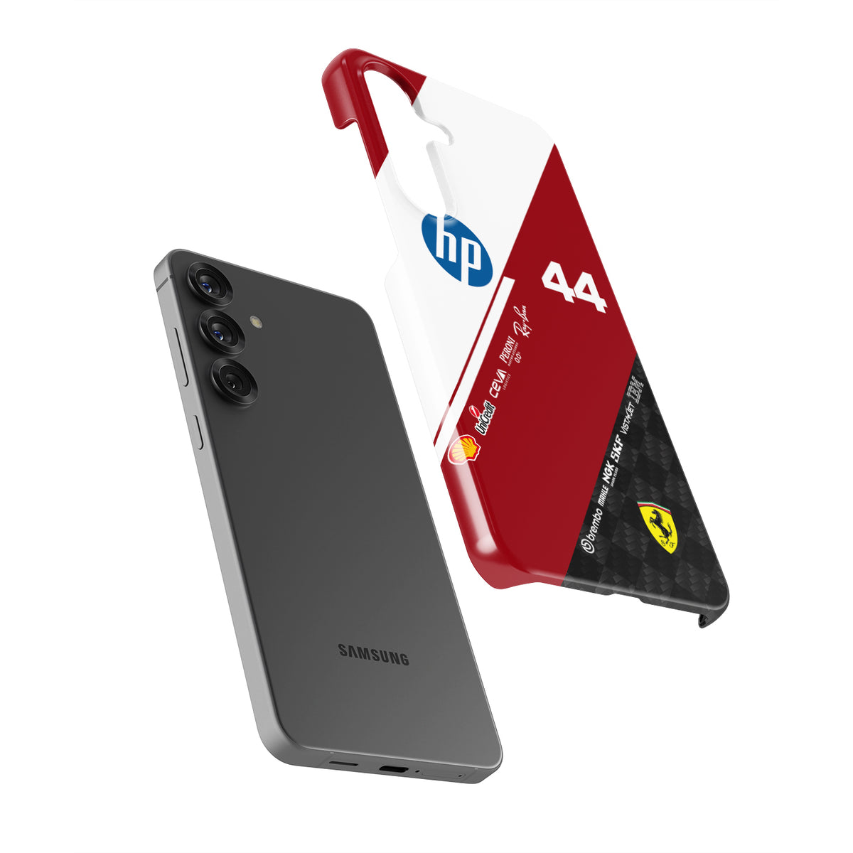 Lewis Hamilton 2025 Racing Livery Inspired Phone Case – Tribute Edition (Samsung Galaxy)