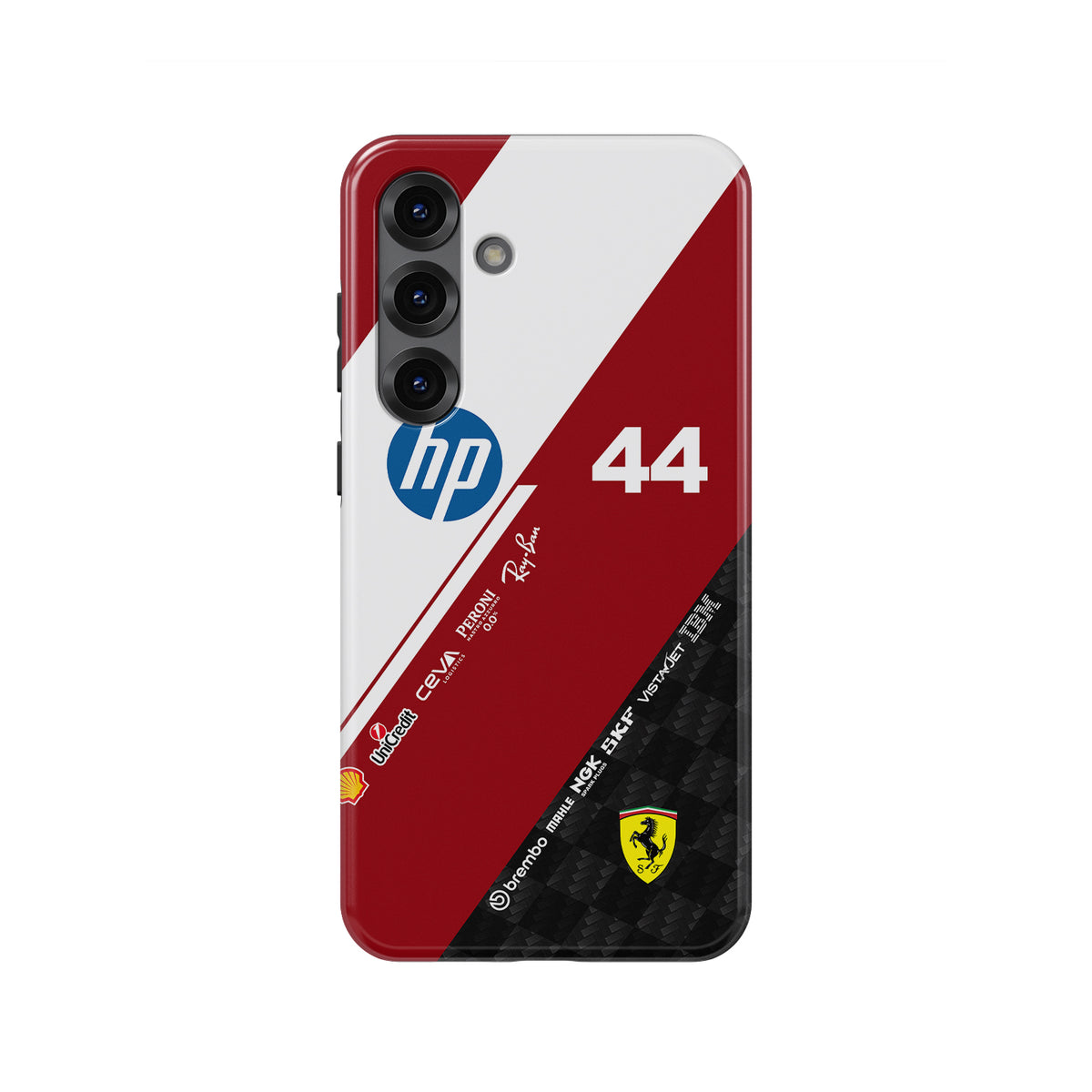 Lewis Hamilton 2025 Racing Livery Inspired Phone Case – Tribute Edition (Samsung Galaxy)