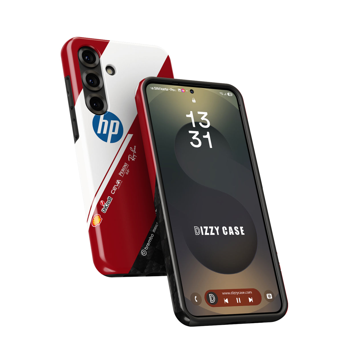 Lewis Hamilton 2025 Racing Livery Inspired Phone Case – Tribute Edition (Samsung Galaxy)