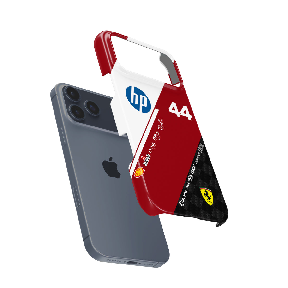 Lewis Hamilton 2025 SF-25 Livery – Racing Tribute Edition Formula 1 racing iPhone case view 3
