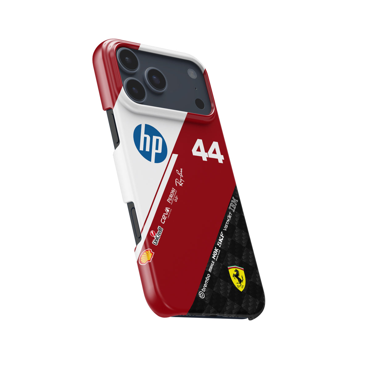 Lewis Hamilton 2025 SF-25 Livery – Racing Tribute Edition Formula 1 racing iPhone case view 5