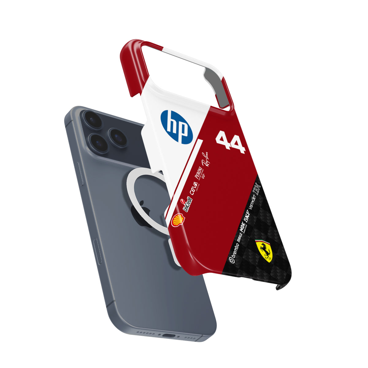 Lewis Hamilton 2025 SF-25 Livery – Racing Tribute Edition Formula 1 racing iPhone case view 4