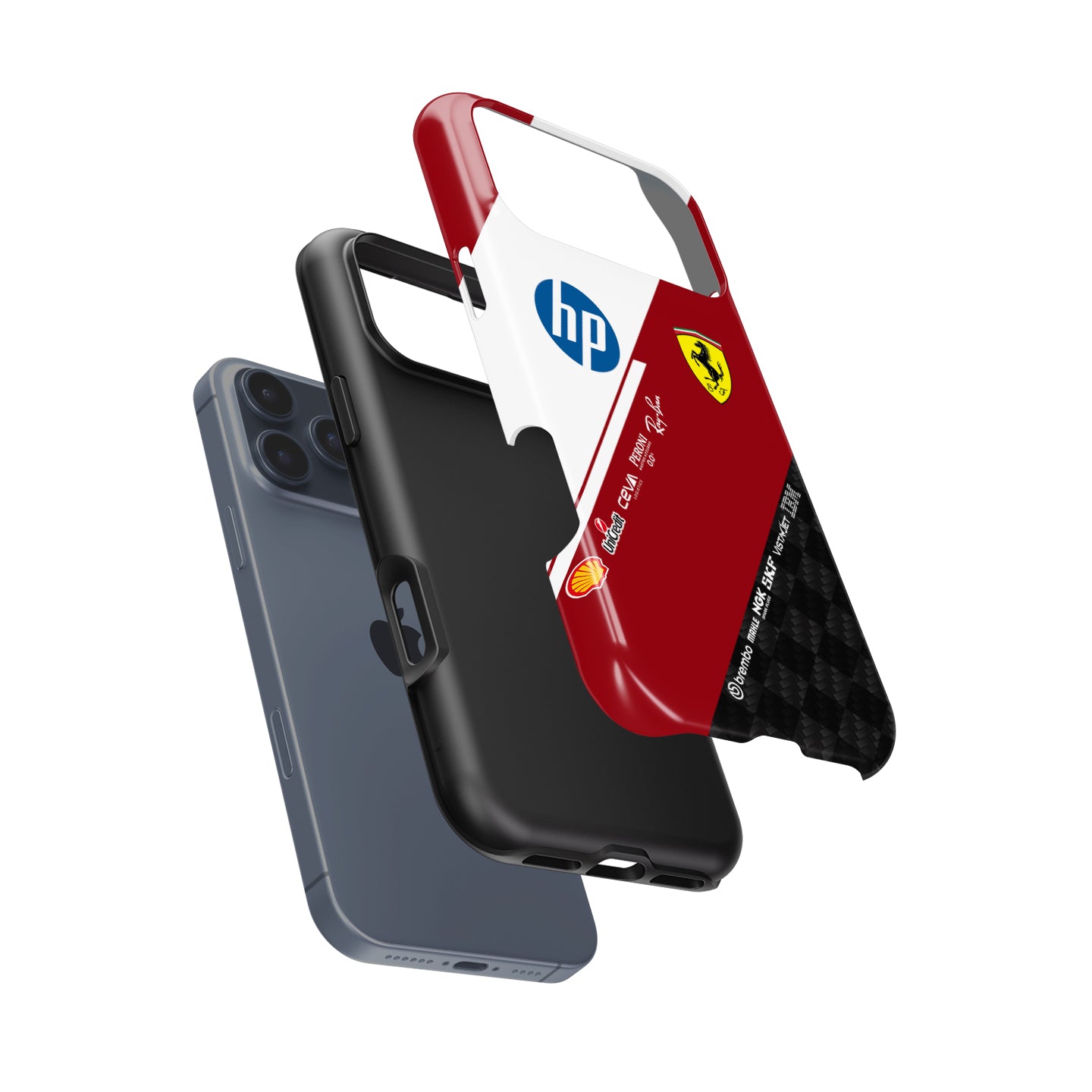 Coque de téléphone Tadej Pogacar 2024 Dual Triumph jaune et rose en jersey par DIZZY