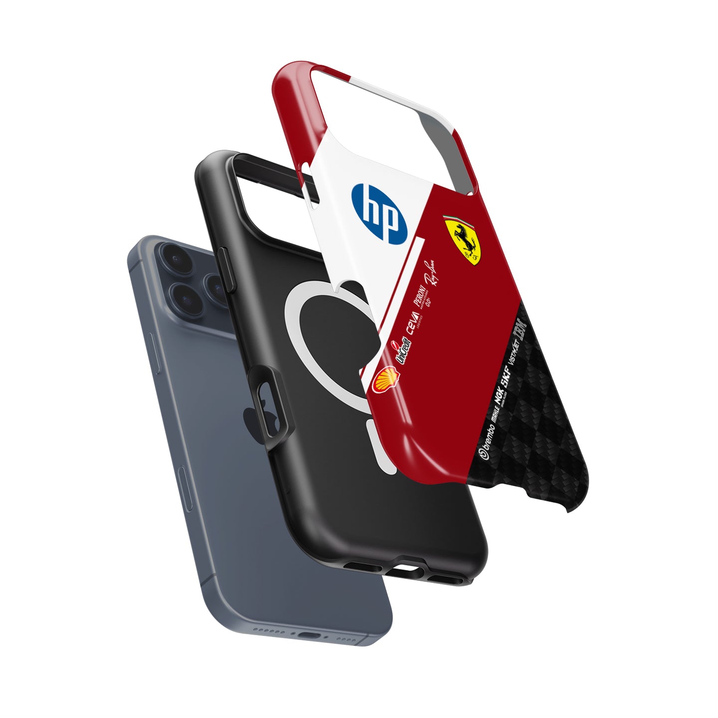 Coque de téléphone Tadej Pogacar 2024 Dual Triumph jaune et rose en jersey par DIZZY