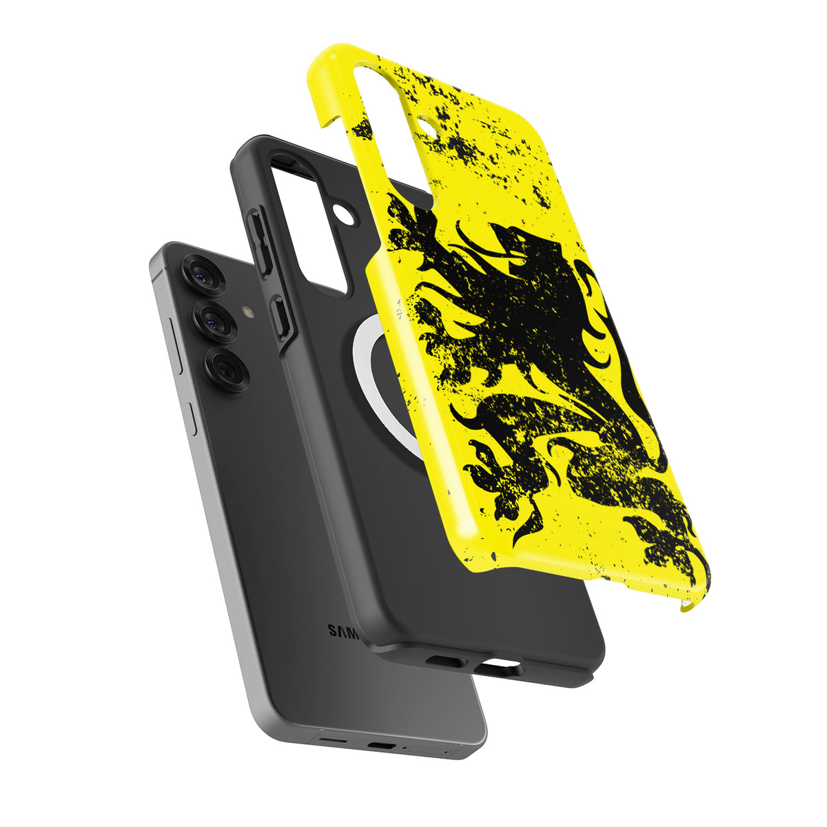 Flemish Lion Phone Case – Belgian Cycling Tradition (For Samsung Galaxy)